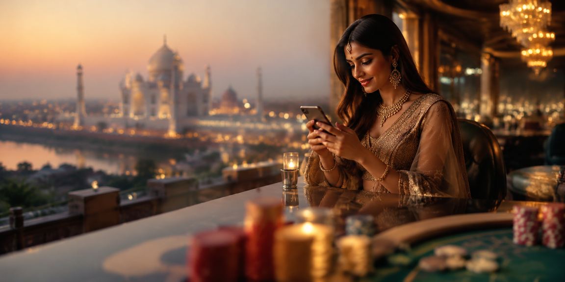 Indian cricket fans playing slots online